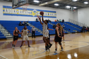 A recent action shot from a Rams women's basketball home game. Photo Credit: Ryan Schaal